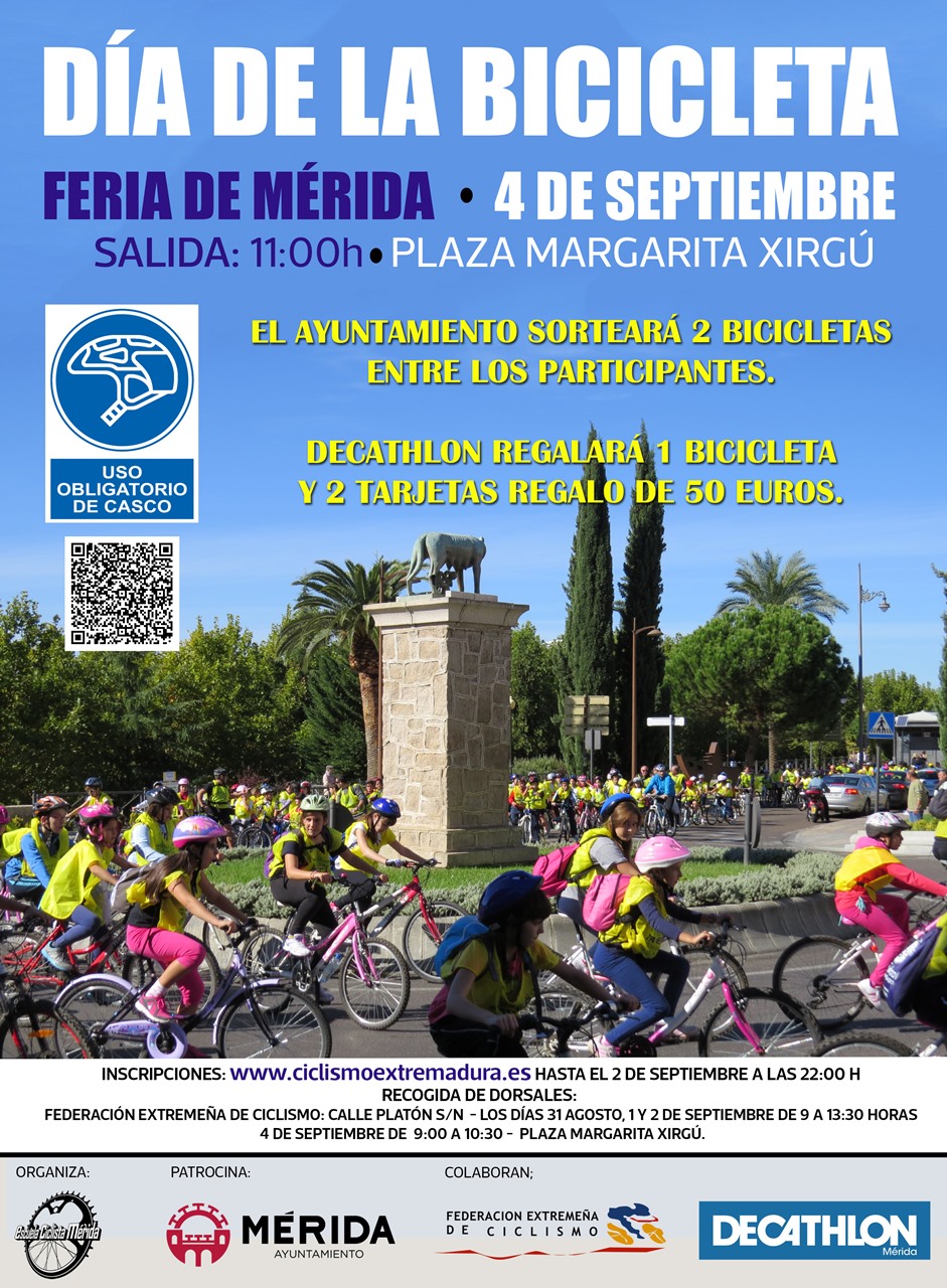Acurrucarse terminar vóleibol Día de la Bicicleta 2022 - Ayuntamiento de Mérida