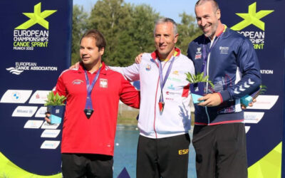 El Ayuntamiento felicita al palista Juan Antonio Valle tras la consecución de la  medalla de oro en el Campeonato de Europa.