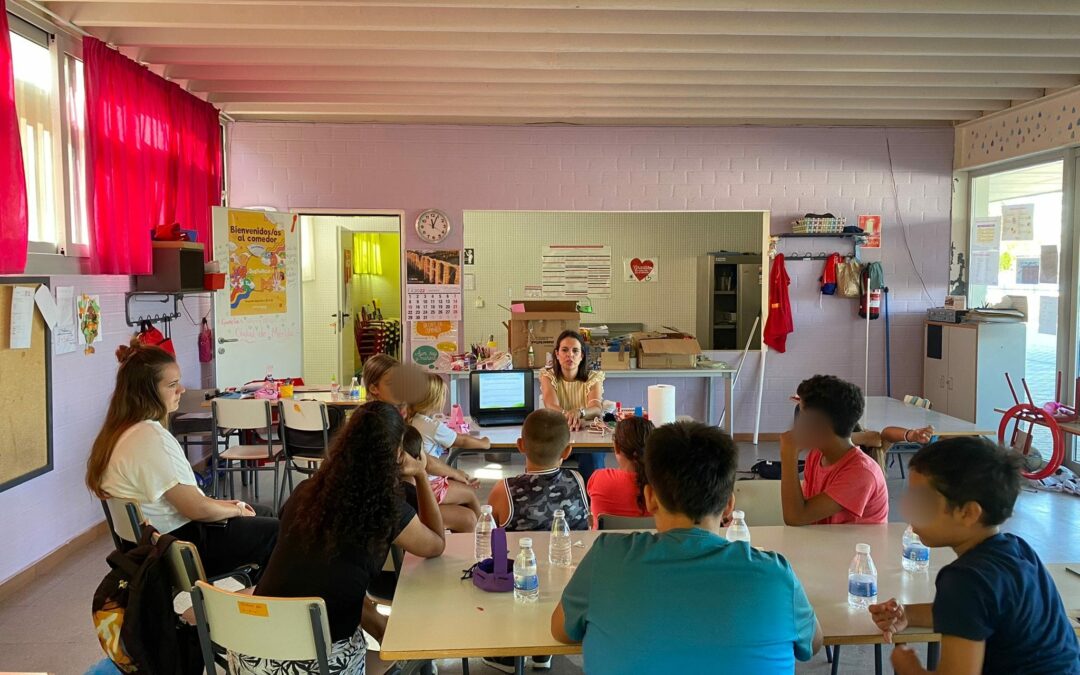 Los participantes de los Espacios Educativos Saludables participaron el viernes en dos talleres socioeducativos