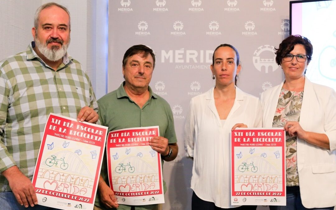 Ochocientos escolares y veinte centros educativos participarán en el Día Escolar de la Bicicleta