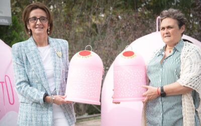 Ya se encuentran instalados en el Paseo de Roma los dos iglús rosa de la campaña “Recicla vidrio por ellas”