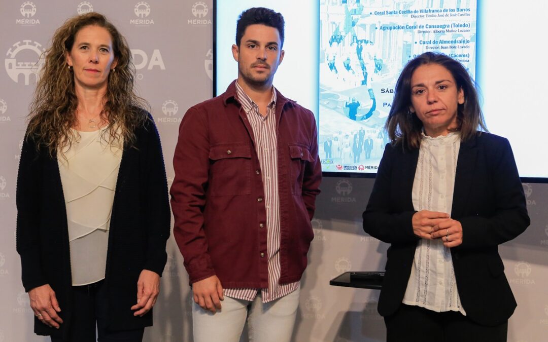 Cuatro corales se unen en el homenaje a Diego Galindo en la Iglesia de San José