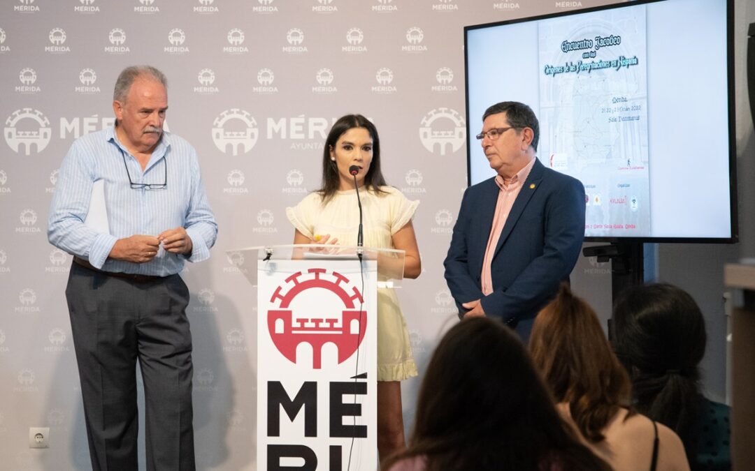 Encuentro en Mérida de las Asociaciones del Camino de Santiago para difundir la importancia histórica de las peregrinaciones a Santa Eulalia