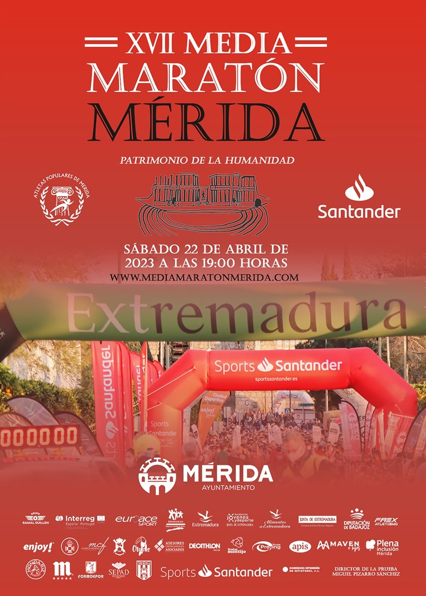 Conciso impuesto frágil XVII Media Maratón Mérida Patrimonio de la Humanidad - Ayuntamiento de  Mérida