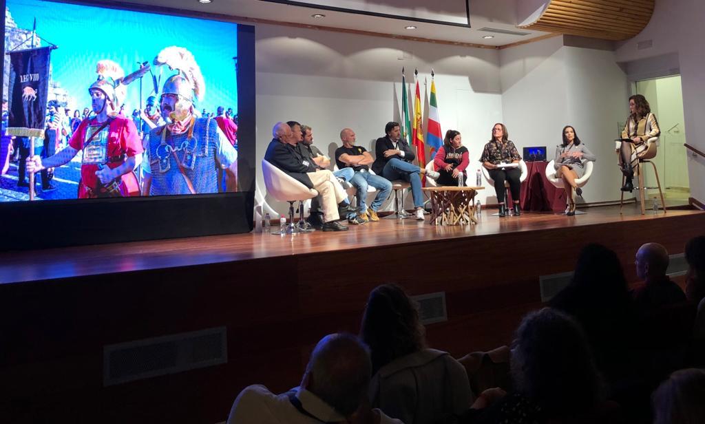 La delegada de Turismo, Pilar Amor, ha participado este fin de semana en el I Congreso de las Fiestas Ibero-Romanas de Cástulo, en Linares