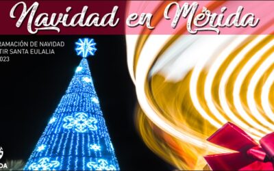 Una fotografía del joven emeritense Alejandro Ramos Soria anunciará la Navidad en Mérida 2022/23