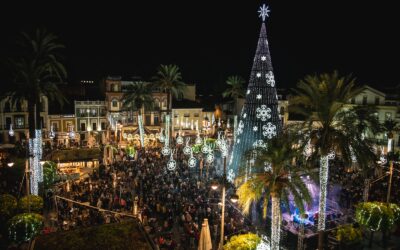 Mérida inaugura la iluminación navideña el 24 de noviembre con nuevos diseños y nuevos elementos decorativos, y con el entorno del Templo de Diana iluminado por primera vez