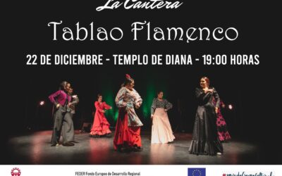 El Tablao flamenco de La Cantera ofrece de nuevo su arte en el Templo de Diana