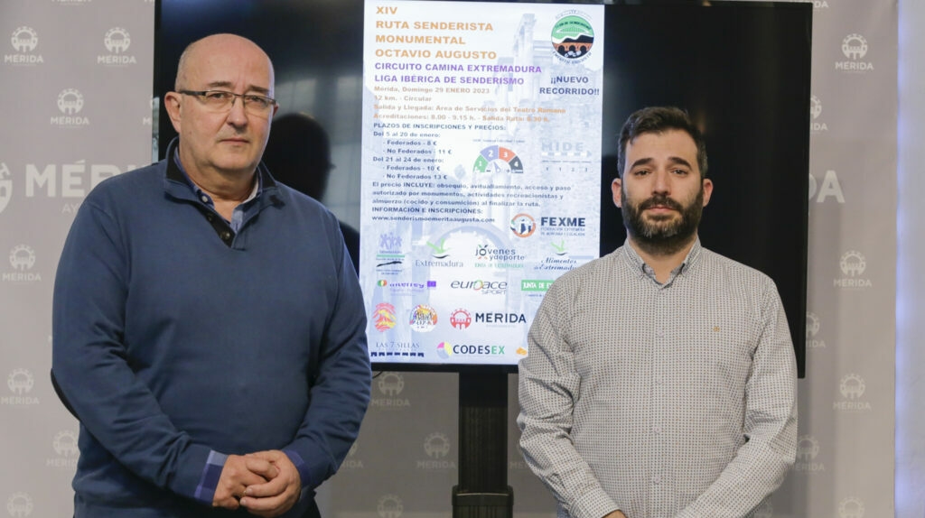 400 personas participan este domingo en la Ruta Senderista Monumental “Octavio Augusto”