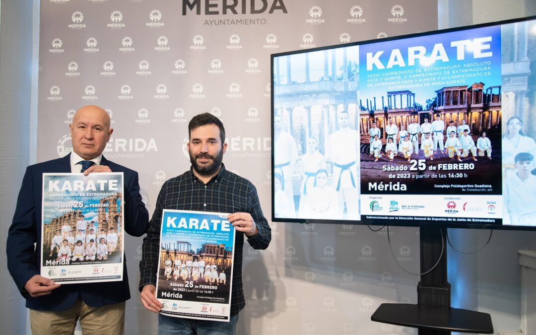 El mejor Karate de la región participa en Mérida en los Campeonatos de Promoción Invierno y Absoluto de kata y kumite