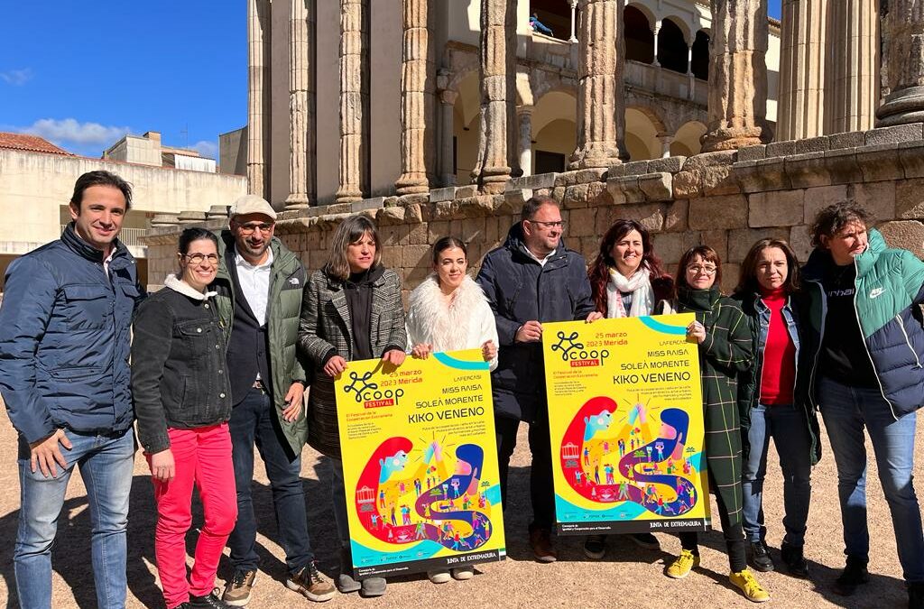 Mérida recupera el COOP festival que contará con las actuaciones de Soleá Morente y Kiko Veneno