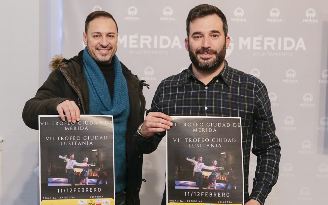 Las mejores parejas de baile deportivo de toda España estarán en los Trofeos Ciudad de Mérida y Ciudad de Lusitania que se celebran este fin de semana