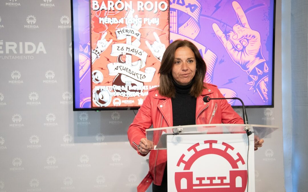 Barón Rojo cerrará la III edición del Festival de Bandas locales «Mérida Long Play»
