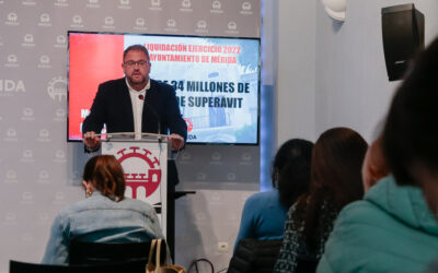 Rodríguez Osuna anuncia que el ayuntamiento consigue liquidar el presupuesto de 2022 con un remanente positivo superior a los 34 millones de euros gracias a la eliminación de préstamos y deuda y el aumento de las licencias de obras y actividad