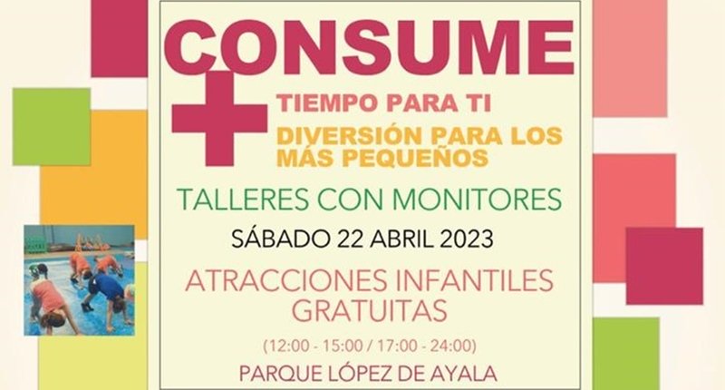 Consume + tiempo para ti: actividades infantiles gratuitas en el Parque López de Ayala para favorecer el comercio de proximidad