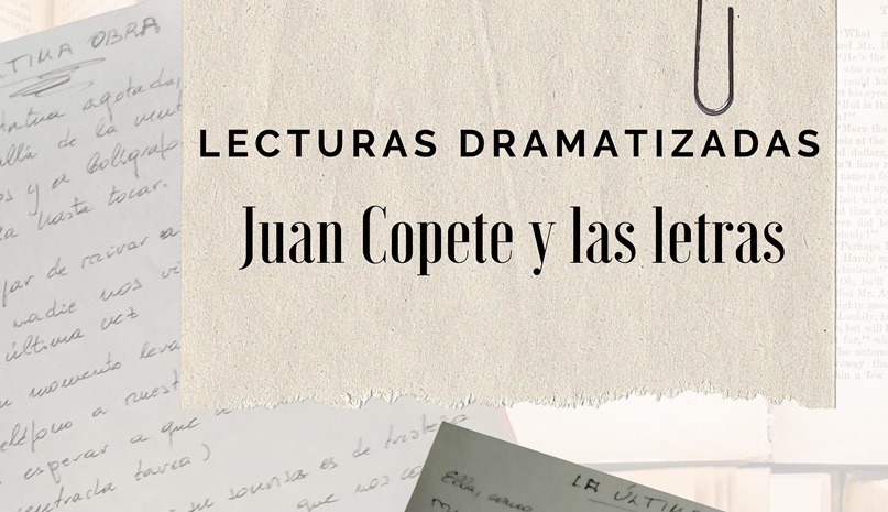 Lecturas dramatizadas de Ana Trinidad sobre obras de Juan Copete