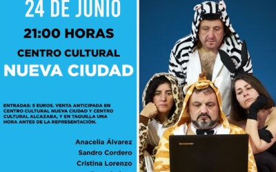 El Centro Cultural de Nueva Ciudad acoge este sábado la comedia “Porno” a cargo de La Roca Producciones