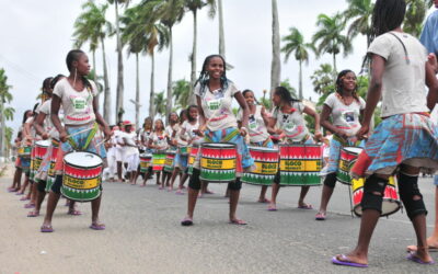 La batucada de la Fundación Agua de Coco en Madagascar recorrerá el domingo las calles de Mérida dentro de su gira nacional