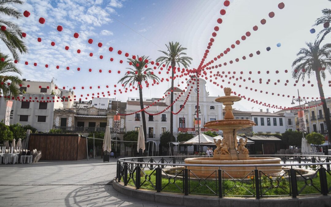 Todo preparado para que esta noche se inaugure la Feria de Mérida 2023 que contará con un centenar de actividades para todos los públicos