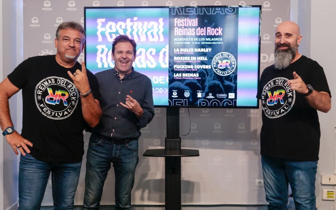 La primera edición del Festival Reinas del Rock se celebrará el próximo 14 de octubre en el Acueducto de los Milagros