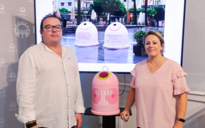 Ecovidrio y el Ayuntamiento de Mérida se unen un año más en la campaña “Recicla vidrio por ellas”