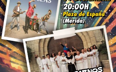 Los grupos “No me pises que llevo chanclas” y “Los Inhumanos” ofrecerán un concierto en la Plaza de España el 11 de diciembre, día festivo local