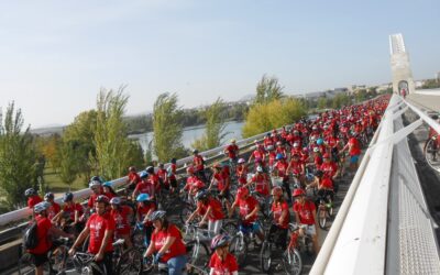 680 alumnos y alumnas de la ciudad participan el miércoles en el Día Escolar de la Bicicleta “Maestro Pedro Lozano”