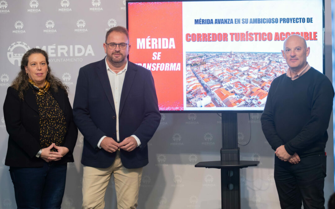 El alcalde presenta la puesta en marcha de las nuevas actuaciones de plataforma única de la Rambla, Puerta de la Villa, Suárez Somonte y calles aledañas que culminará el proyecto de Gobierno de transformar la ciudad con un corredor turístico accesible