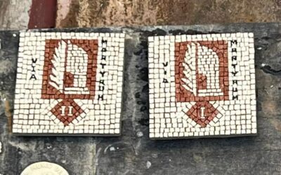 El Ayuntamiento señalizará con mosaicos las paradas del Via Martyrum desde el Puente Romano hasta la Basílica de Santa Eulalia