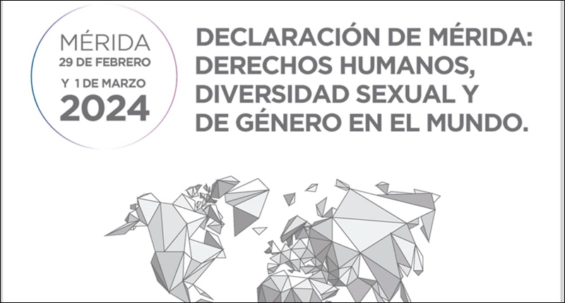 Un Congreso analiza desde el jueves «La Declaración de Mérida: Derechos Humanos, Diversidad Sexual y de Género en el mundo»