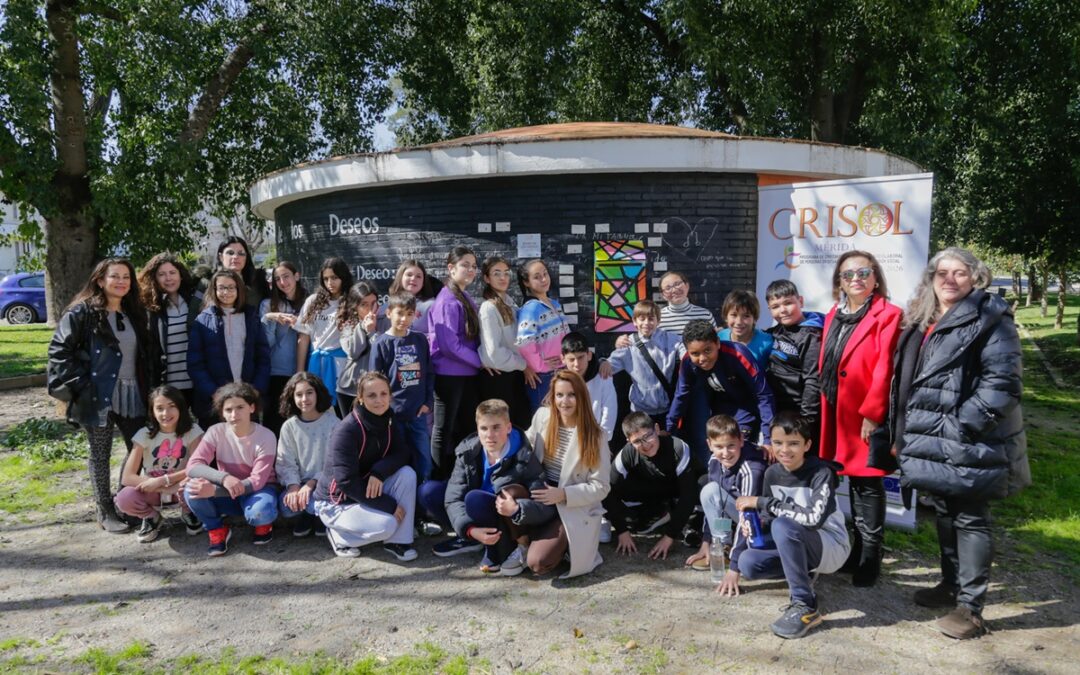 El Programa Crisol inaugura un Muro de los Deseos