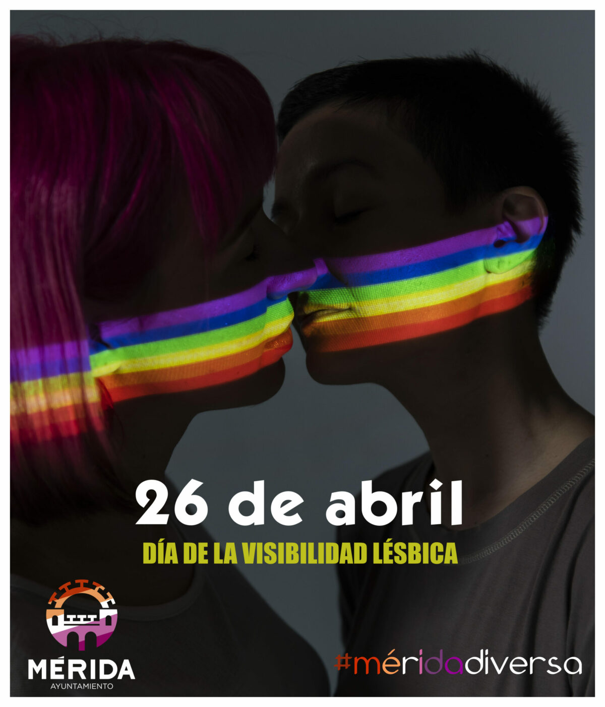 El ayuntamiento de Mérida se suma a la conmemoración del Día de la Visibilidad Lésbica