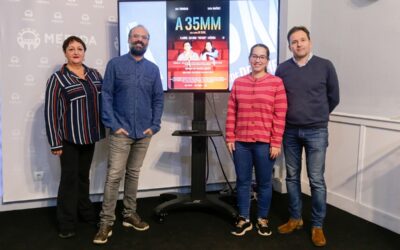 «A 35 mm. Una tarde de cine», el Centro Cultural de Nueva Ciudad ofrece el estreno de la obra de Francis J. Quirós en la que se unen teatro y cine