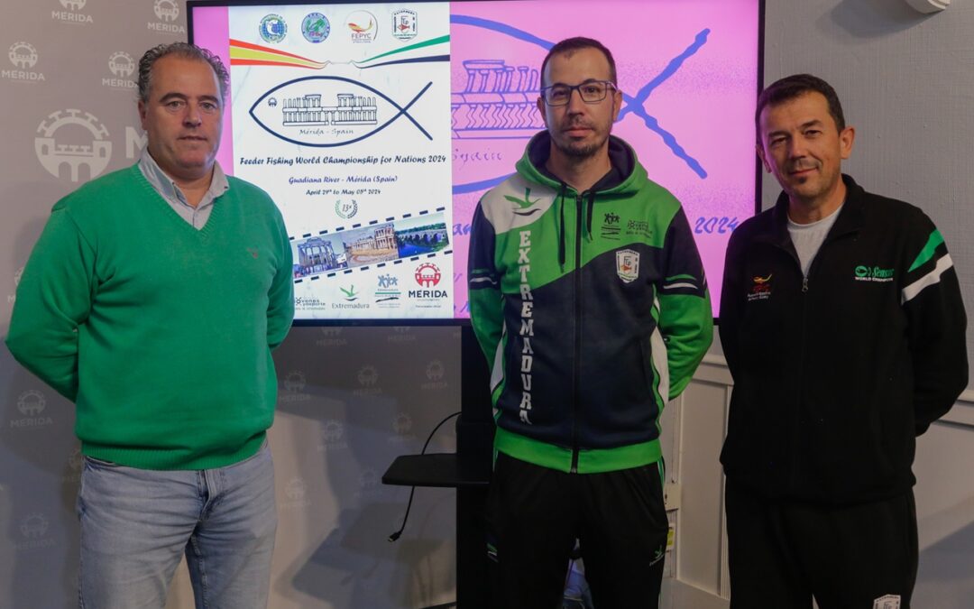 Mérida acoge esta semana el XIII Campeonato del Mundo de Pesca con cebador por naciones