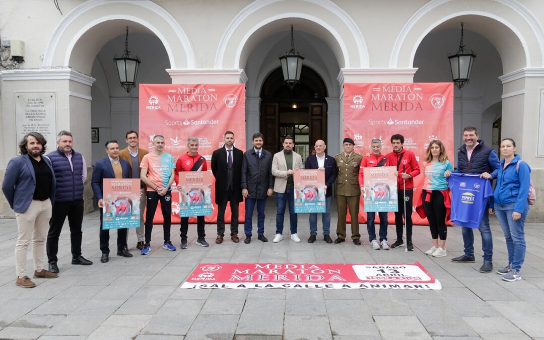 Mérida acoge el sábado su XVIII Media maratón en la que participaran 2.300 atletas en un circuito que estrena su homologación