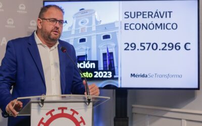 Rodríguez Osuna anuncia que el ayuntamiento consigue liquidar el presupuesto de 2023 con un superávit superior a los 29 millones de euros gracias al aumento de las licencias de obras y actividad y a la eliminación de préstamos y deuda y a una rigurosa gestión económica