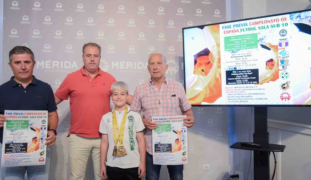 El Imperio C.P. juega este fin de semana en La Paz la fase previa del Campeonato de España de Fútbol Sala Sub-10