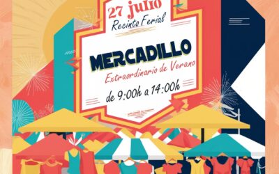 Mercadillo Especial de Verano en el recinto ferial, mañana sábado 27 de julio