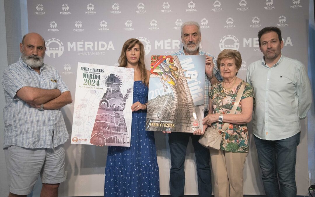 Una montaña rusa en el Arco de Trajano: la Feria de Mérida ya tiene cartel