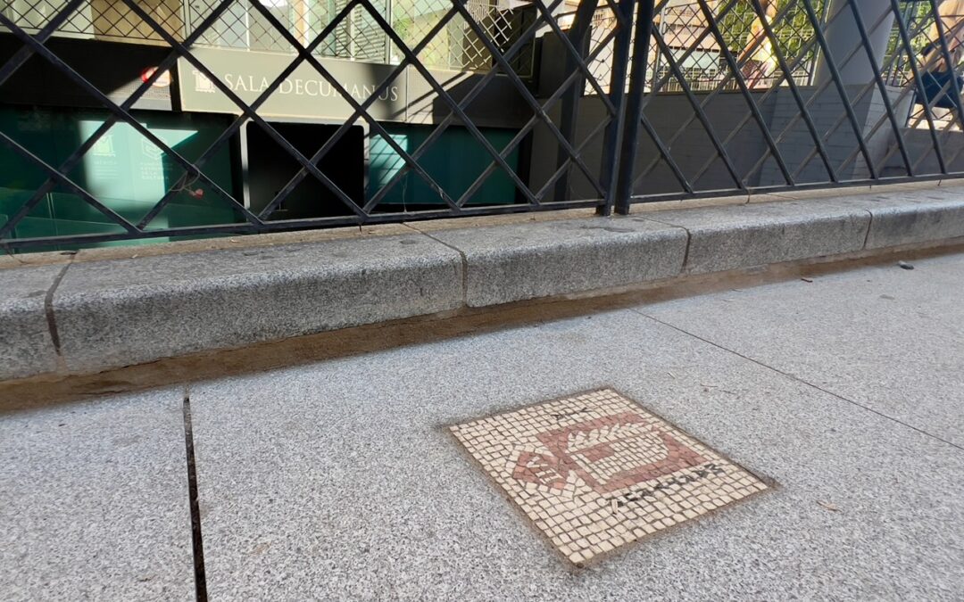 Comienza la instalación de la señalización del Via Martyrum de Santa Eulalia