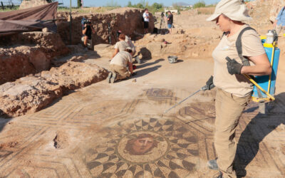 El gran mosaico de Medusa excavado en Huerta de Otero ha sido nominado por National Geographic en la categoría ‘Mejor Descubrimiento o Hallazgo Histórico Nacional’