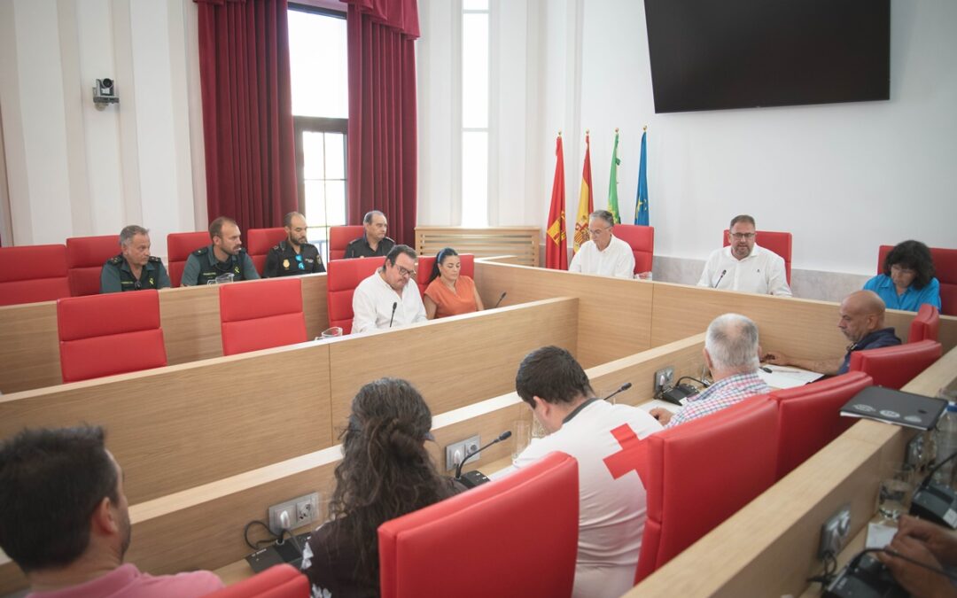 La Junta Local de Seguridad establece los dispositivos especiales para la Feria y Día de Extremadura