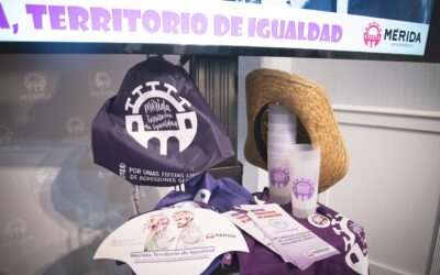 El Ayuntamiento presenta la nueva edición de la campaña “Por unas ferias libres de agresiones sexistas” y lanza un mensaje a las mujeres para que vivan y disfruten la feria en libertad, con esa seguridad total que van a tener