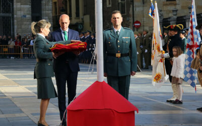 El izado de la Bandera Nacional abre los actos de la Patrona de la Guardia Civil el próximo lunes