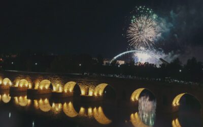 Un gran espectáculo pirotécnico pondrá el punto y final, esta noche, a la Feria de Mérida 2024