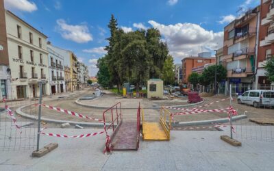 Avanza a buen ritmo la transformación de la Rambla en plataforma única con la que, entre otras actuaciones, se aumentará el número de árboles en el entorno