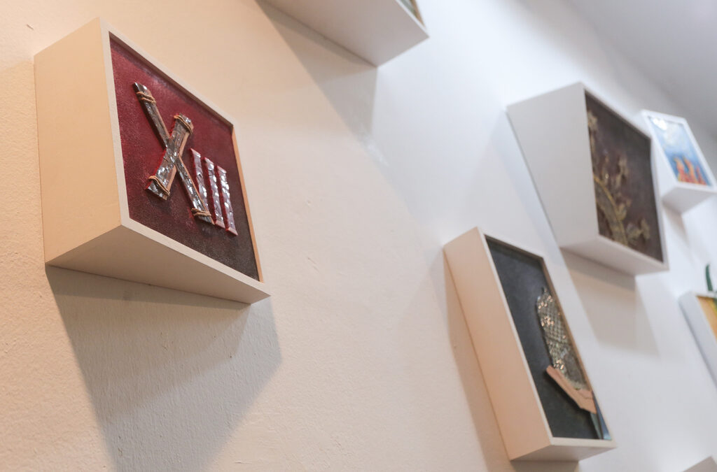 Mosaicos que ofrecen “otra mirada” de Santa Eulalia en la Escuela de Arte y Superior de Diseño de Mérida