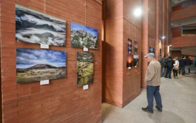 ‘Paisajes casuales’, una colección de 44 fotografías de Ángel Felicísimo pueden verse desde hoy en una exposición en el Centro Cultural Alcazaba