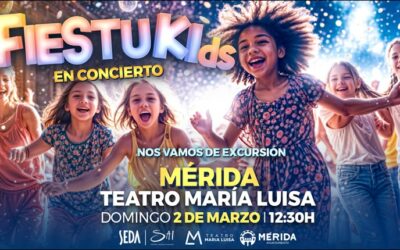 Fiestukids, el espectáculo familiar más divertido del año, llega al teatro María Luisa