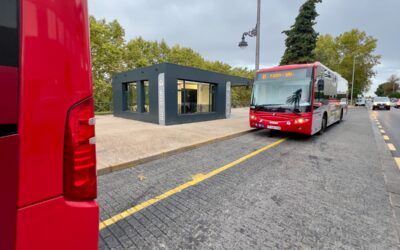 Cambios en los itinerarios y paradas de los autobuses urbanos por las obras en avenida de Extremadura